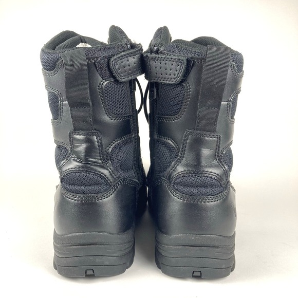 Thorogood The Deuce Series Black Leather Steel Toe Tactical Boots Mens 9.5 XW - Picture 2 of 9